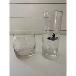Jack Daniel’s Glasses Lot Of 2 - Highball And Lowball Glass